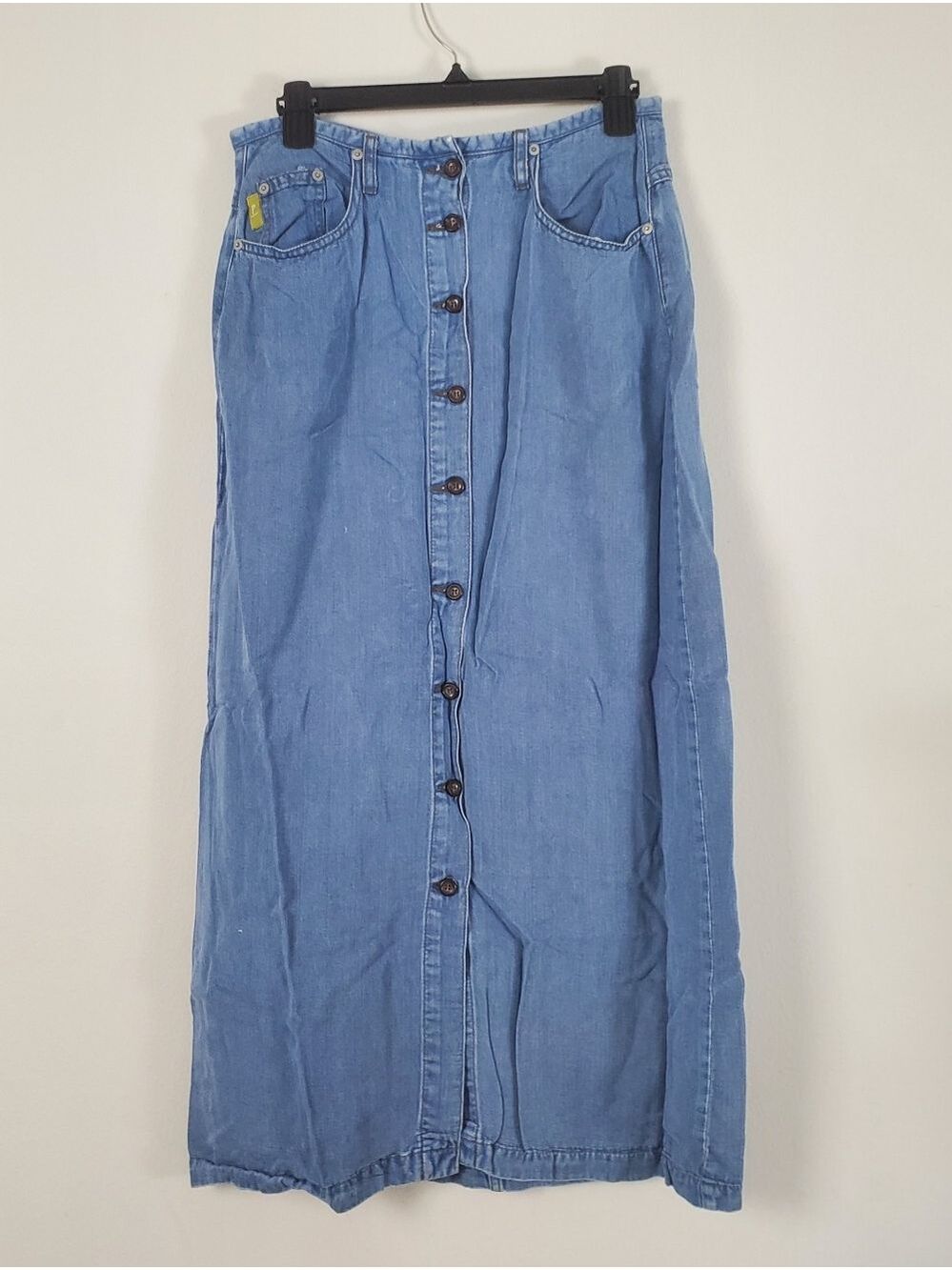 Vintage Pulp Denim Maxi Skirt Womens Size 10